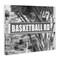 Stupell Industries Basketball Road Sign Canvas Wall Art Design by Daphne Polselli